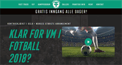 Desktop Screenshot of fotballfesten.no