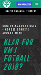 Mobile Screenshot of fotballfesten.no